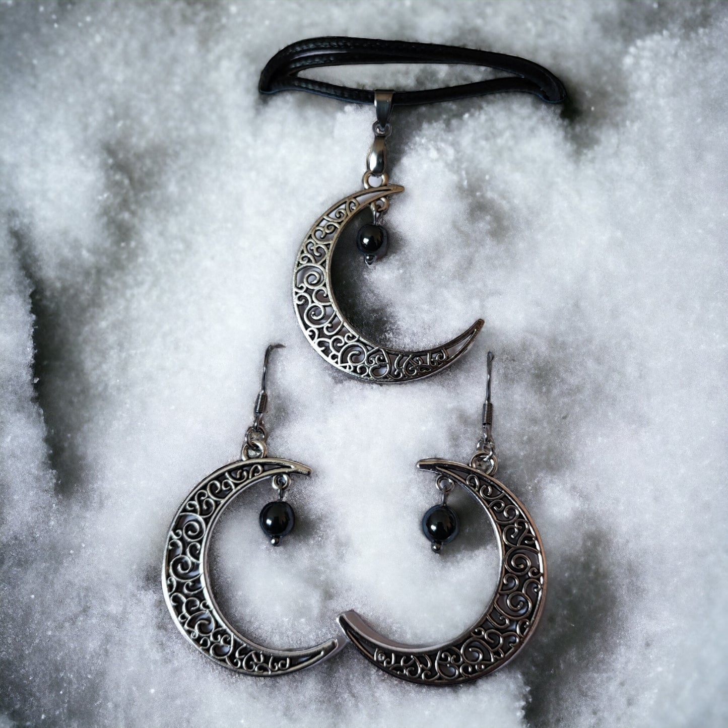 Fél - Parure/Bijoux séparés - Acier et pierres - Personnalisable Collier