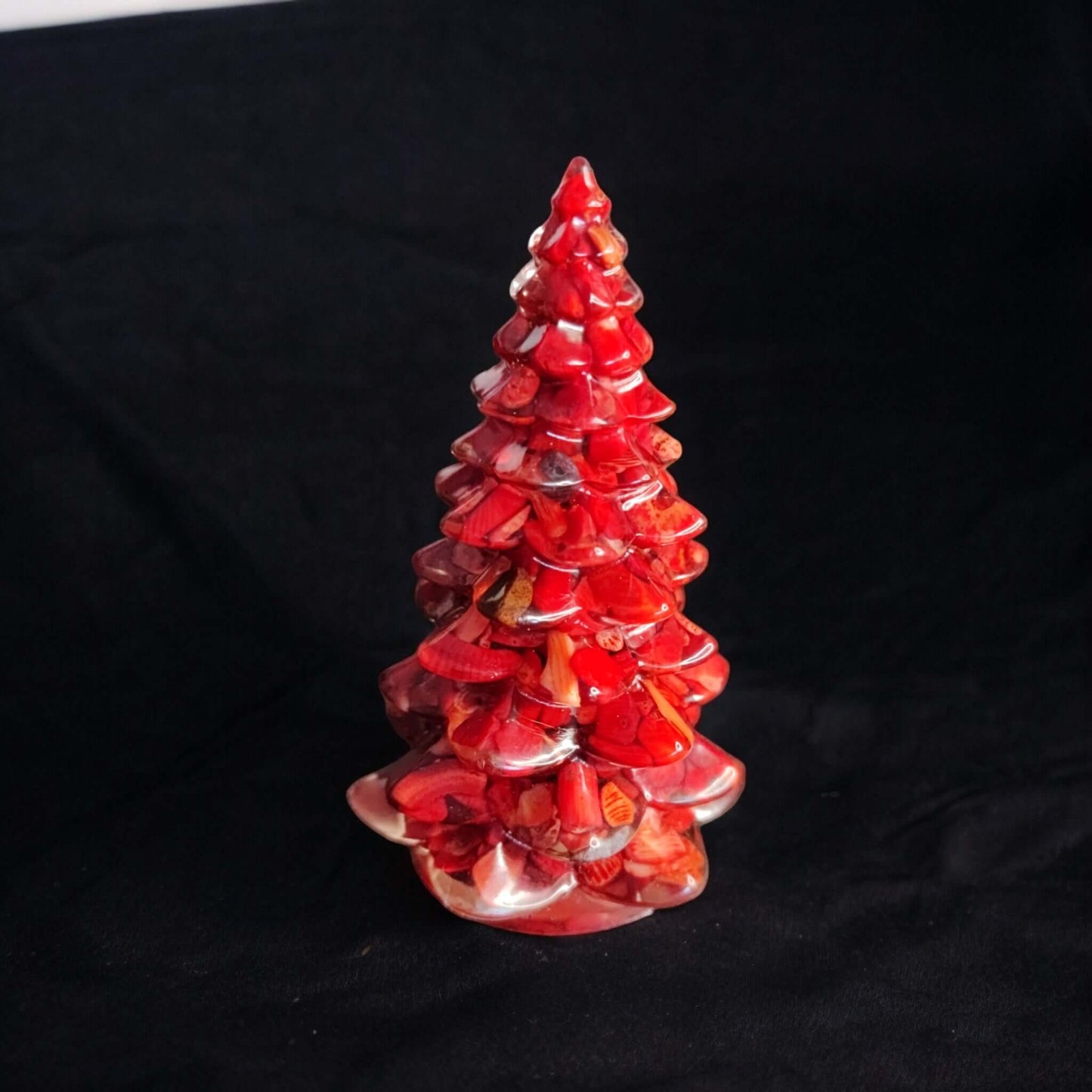 Sapin - Résine et pierres - L'Atelier de Tabatha