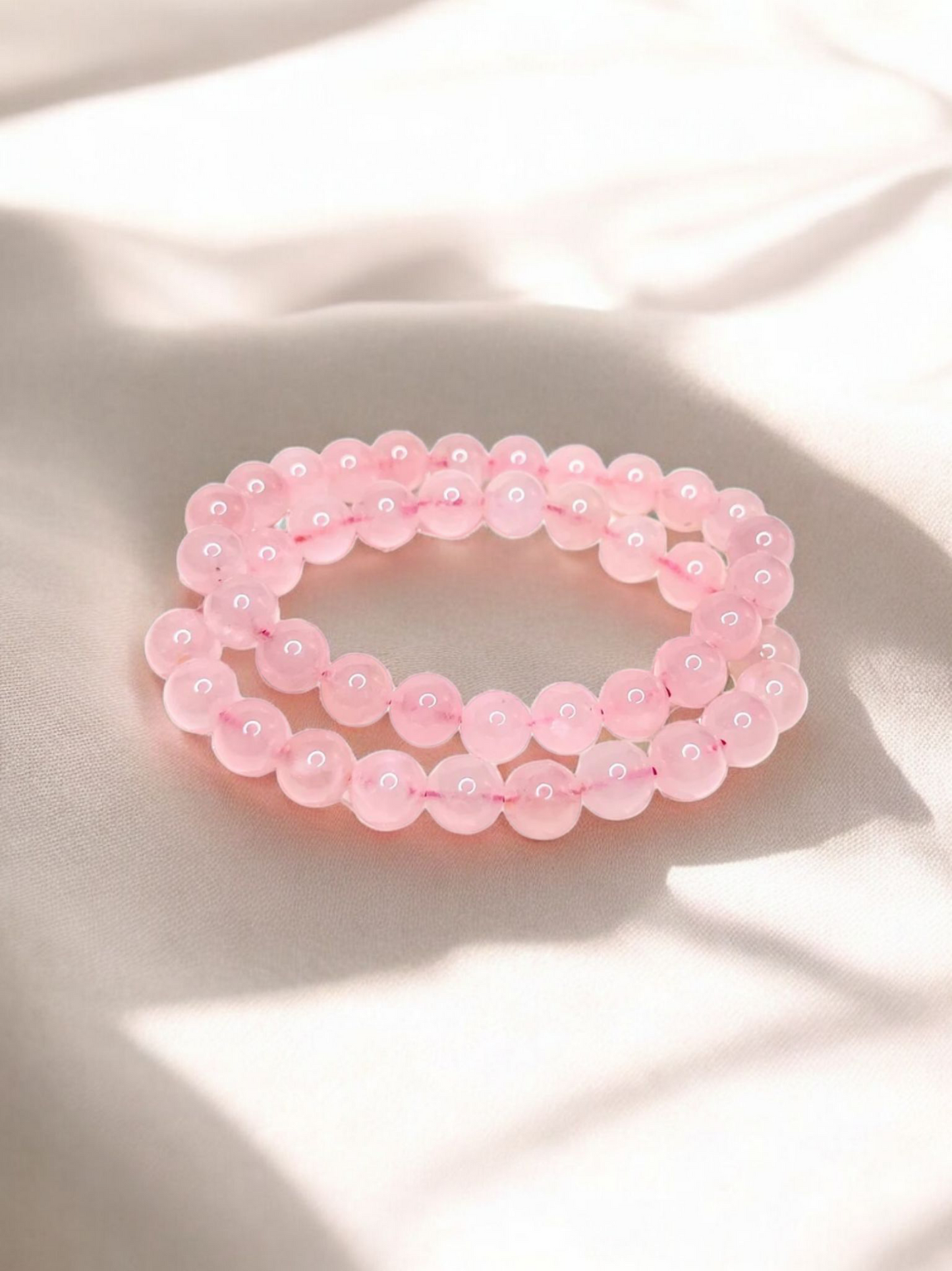SATIYA – Bracelet en Quartz rose