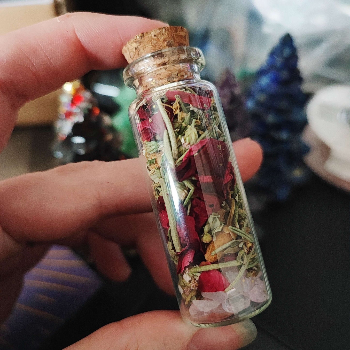 Zhela - Spell jar / Fiole d'intention - L'Atelier de Tabatha