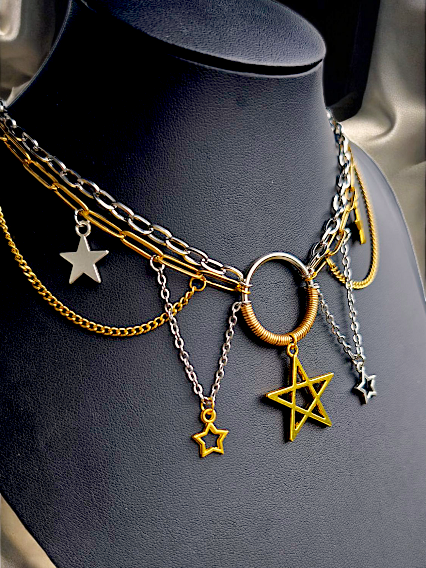 NEMESIS | Serenya - Dual Color Celestial Necklace