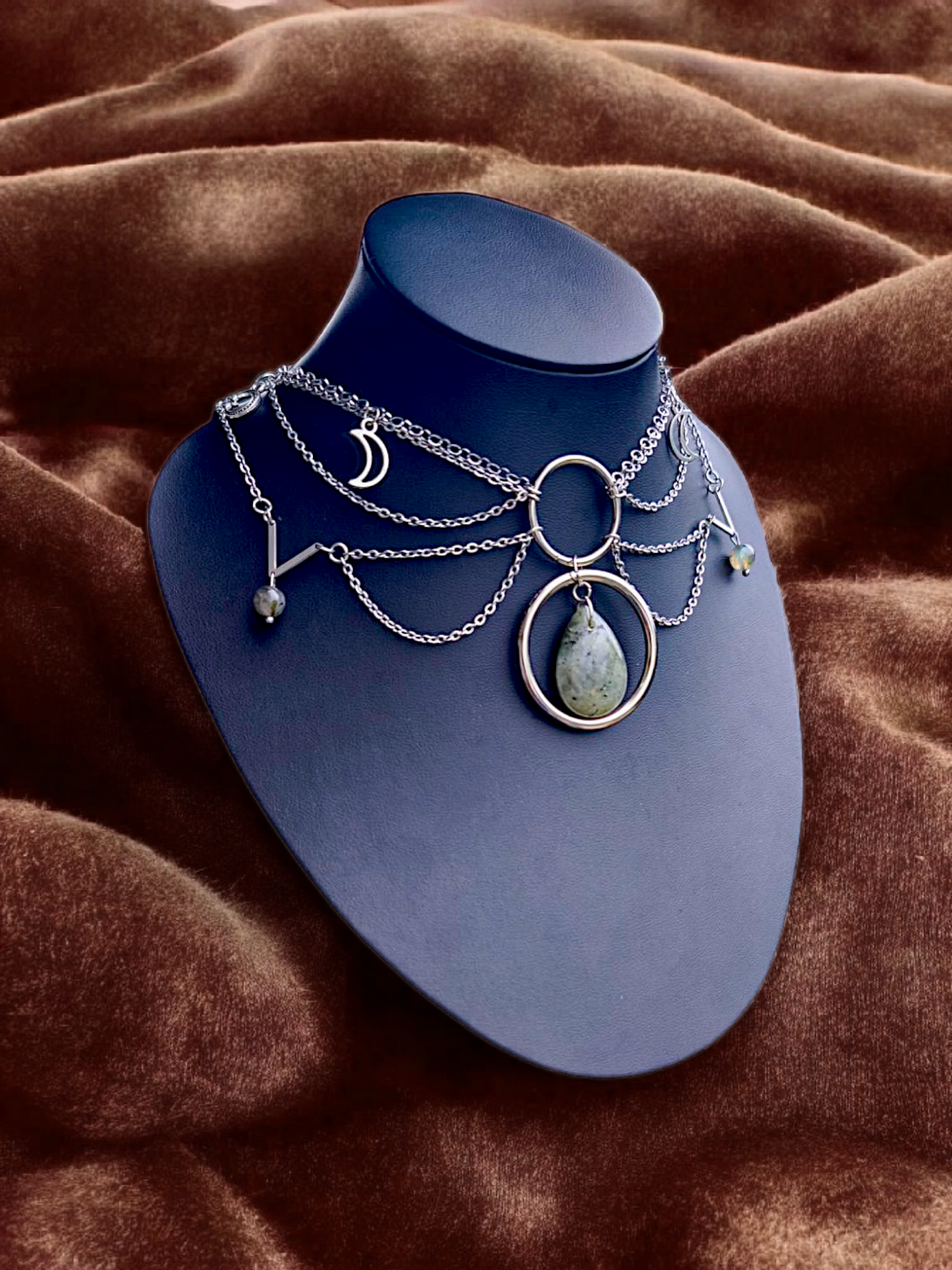 NEMESIS | Elaria - Labradorite Choker (Enchantress's Relic)