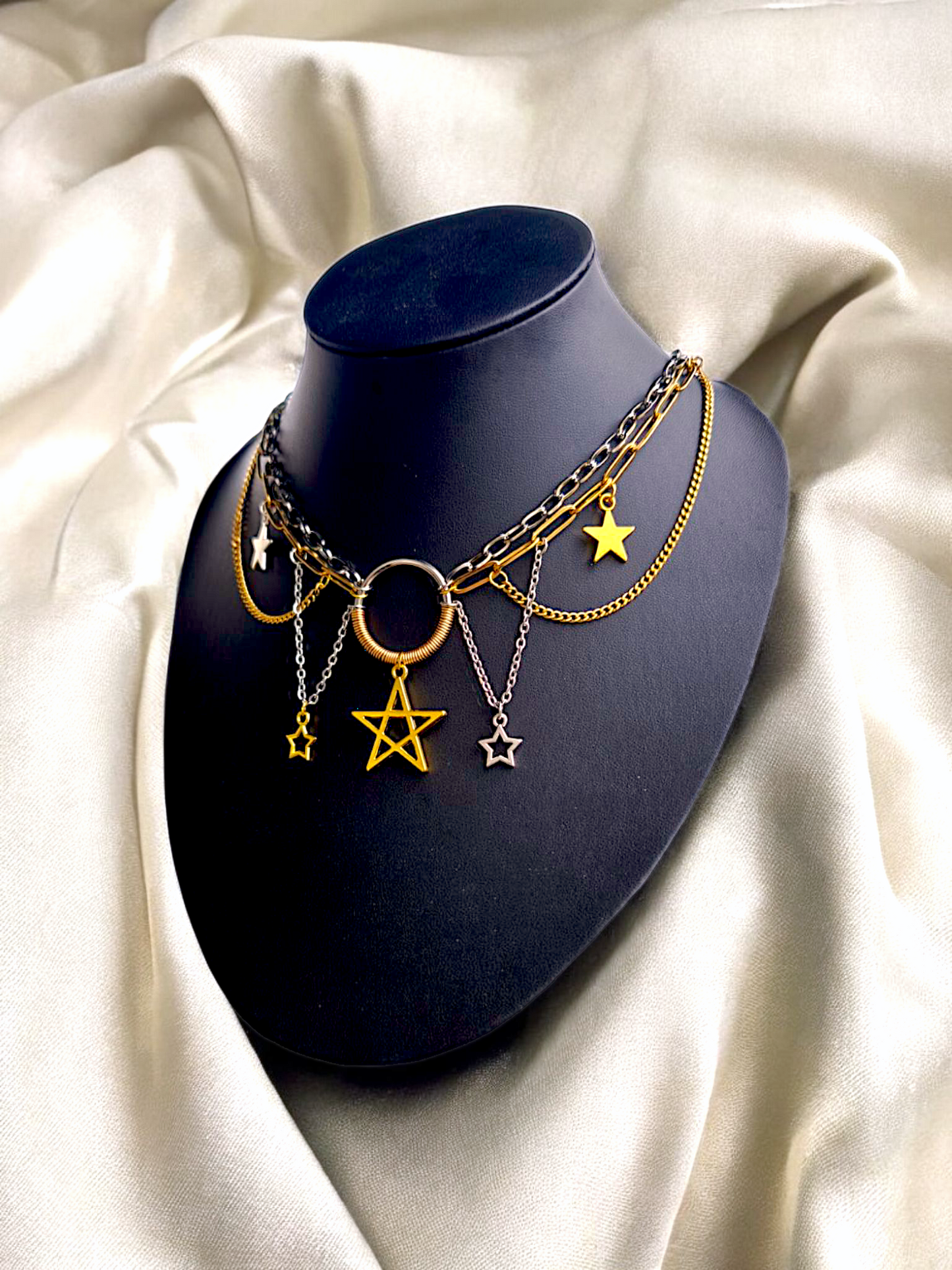 NEMESIS | Serenya - Dual Color Celestial Necklace