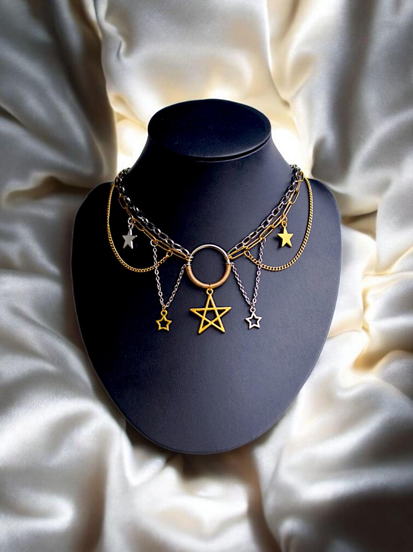 NEMESIS | Serenya - Dual Color Celestial Necklace