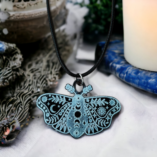 Danaus - Collier - Papillon en résine - (Personnalisation)  Collier