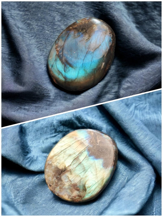 Labradorite - pierres roulées  Litho