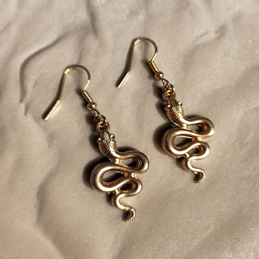 Heb - Boucles d'oreilles serpent - Création multiple  Boucles d'oreilles