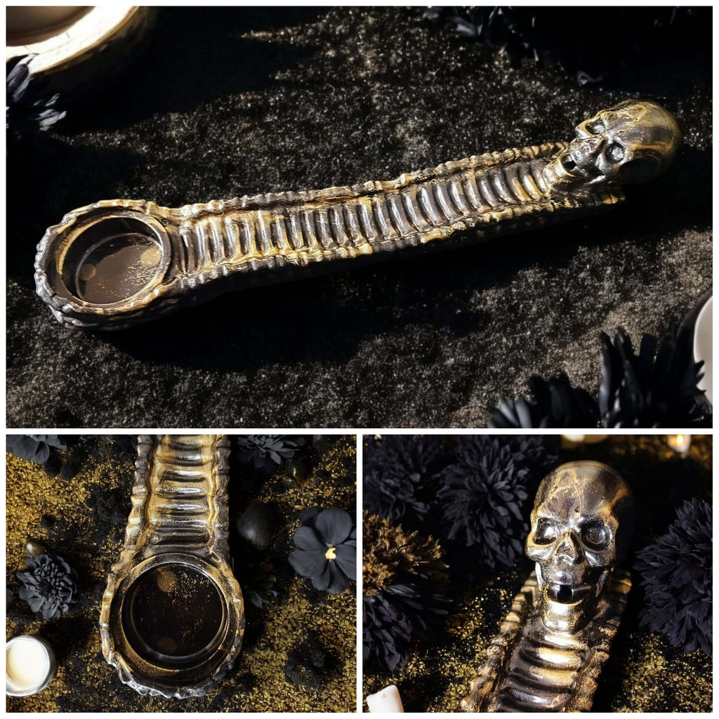 Odokuro - Porte encens en résine (fait main) - Plusieurs coloris - L'Atelier de Tabatha