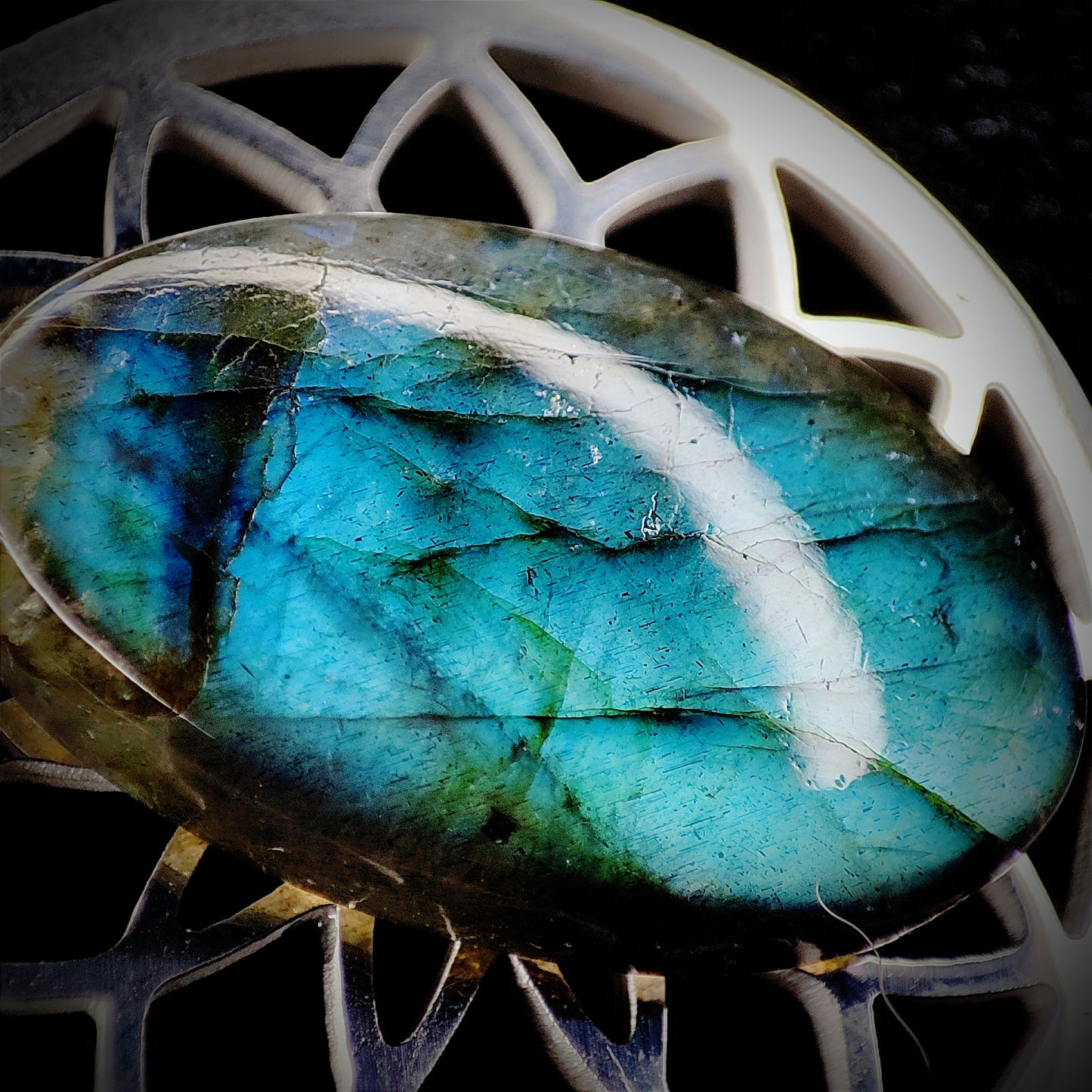 Nyx - Collier - Labradorite - Création unique  Collier