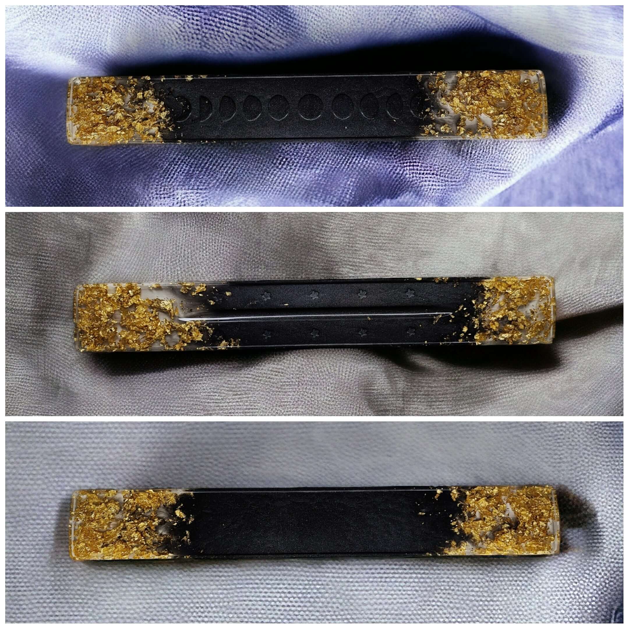 Ladan - Porte encens en résine (Plusieurs créations uniques) - L'Atelier de Tabatha