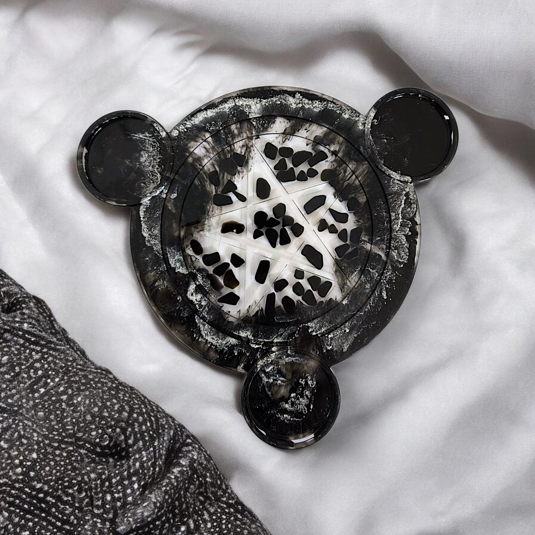 YZALYS | ETHERIA - Energy trays encrusted with stones (Several models)