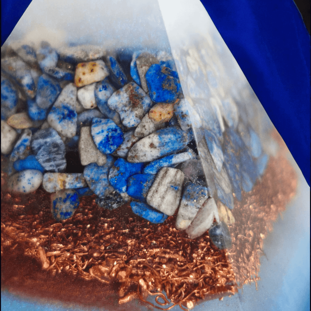 ALTARA | Pyramides orgonite - Les Bleus 🔵 - L'Atelier de Tabatha