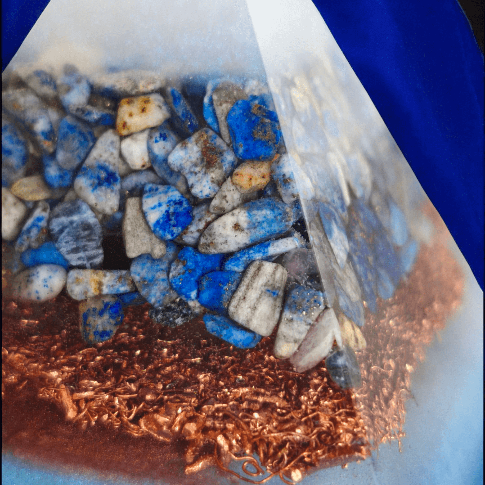 ALTARA | Pyramides orgonite - Les Bleus 🔵 - L'Atelier de Tabatha