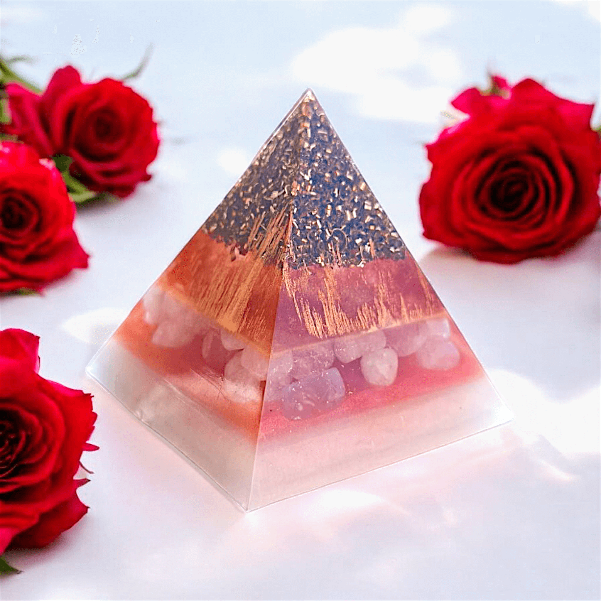 ALTARA | Pyramides orgonite - Les Rouges ❤️ - L'Atelier de Tabatha