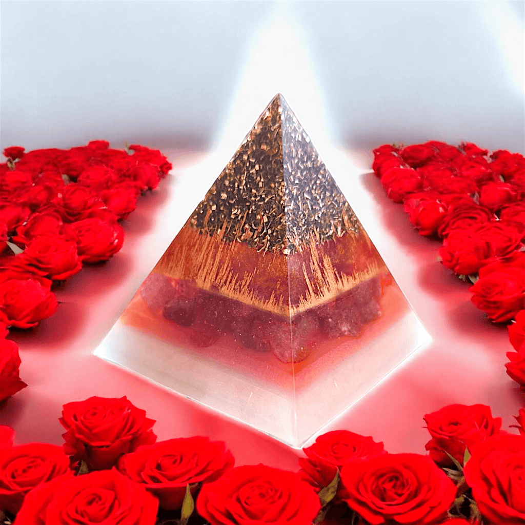 ALTARA | Pyramides orgonite - Les Rouges ❤️ - L'Atelier de Tabatha