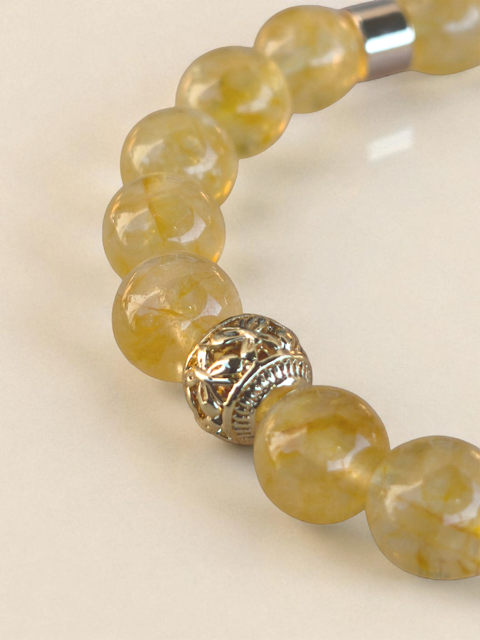 ALKYMIA | SOLENYA – Bracelet en Citrine