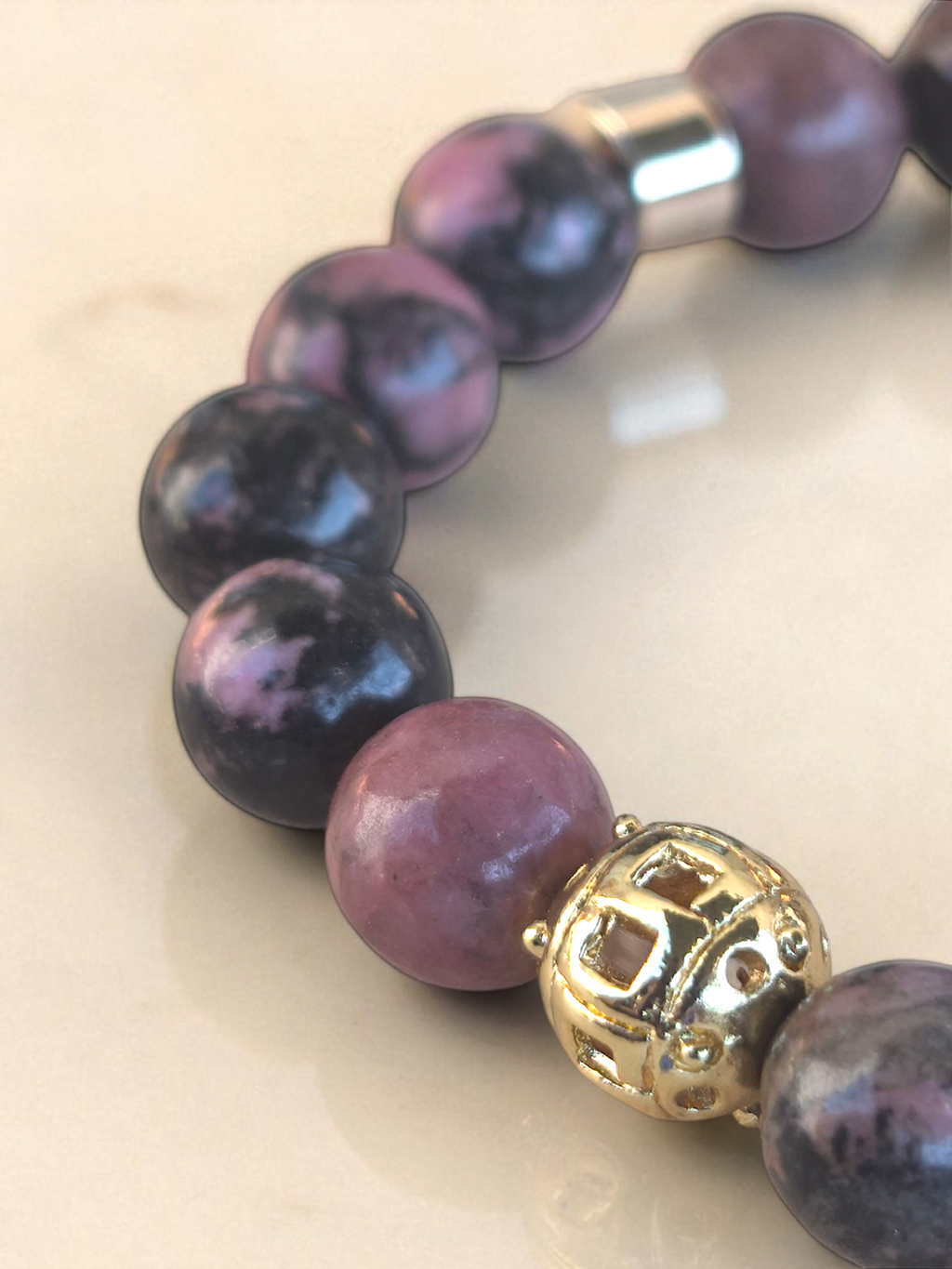 ALKYMIA | ELYRA – Bracelet en Rhodonite