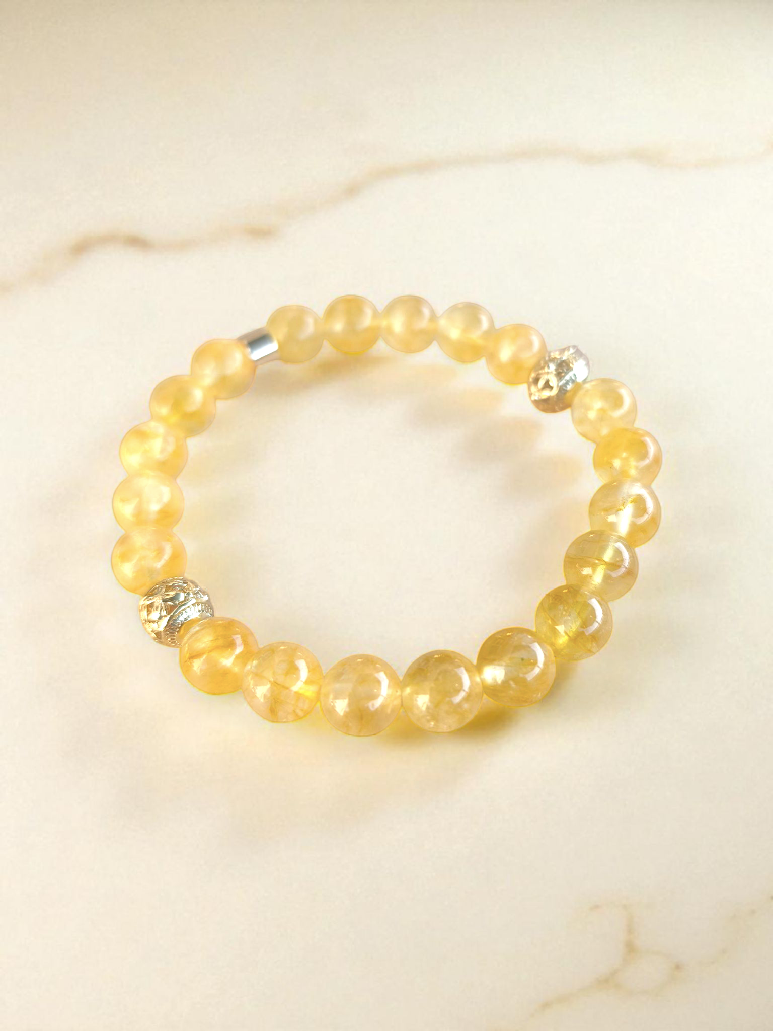 ALKYMIA | SOLENYA – Bracelet en Citrine