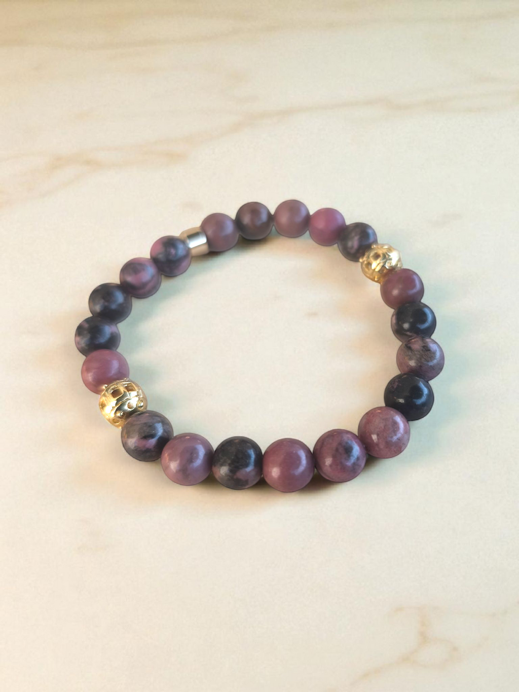 ALKYMIA | ELYRA – Bracelet en Rhodonite