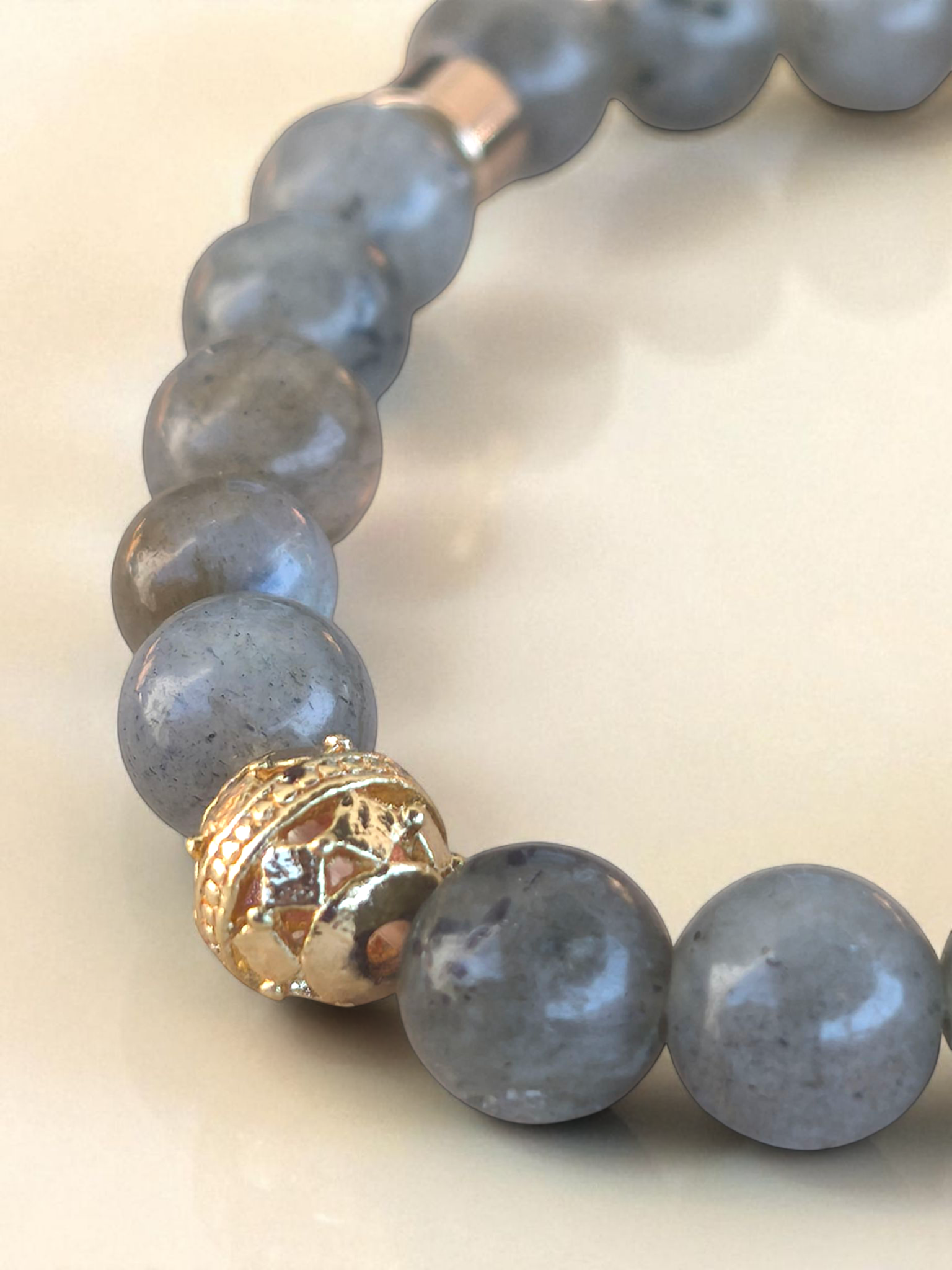 ALKYMIA | ORIONIS – Bracelet en Labradorite