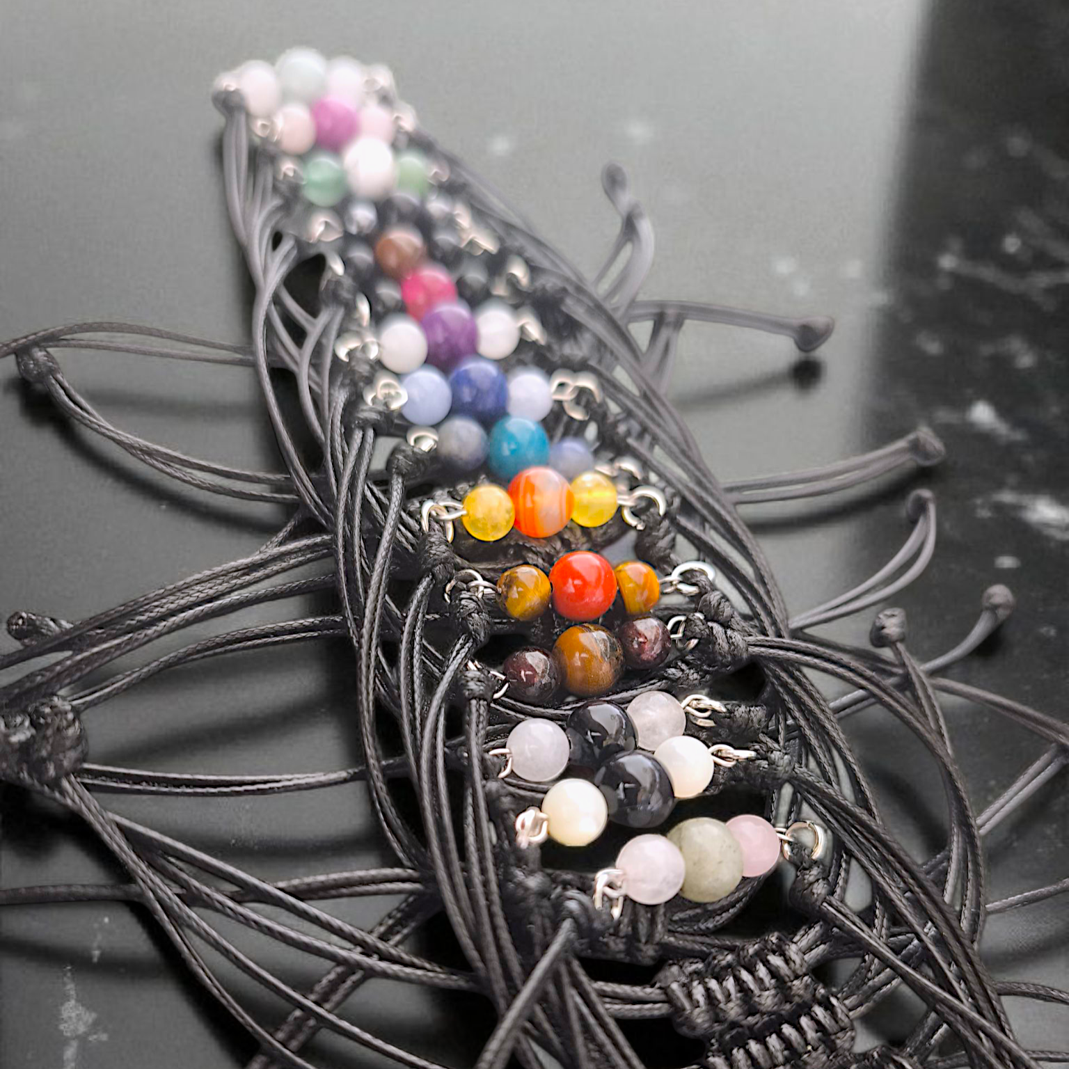 TRILIA – Bracelets aux 3 pierres