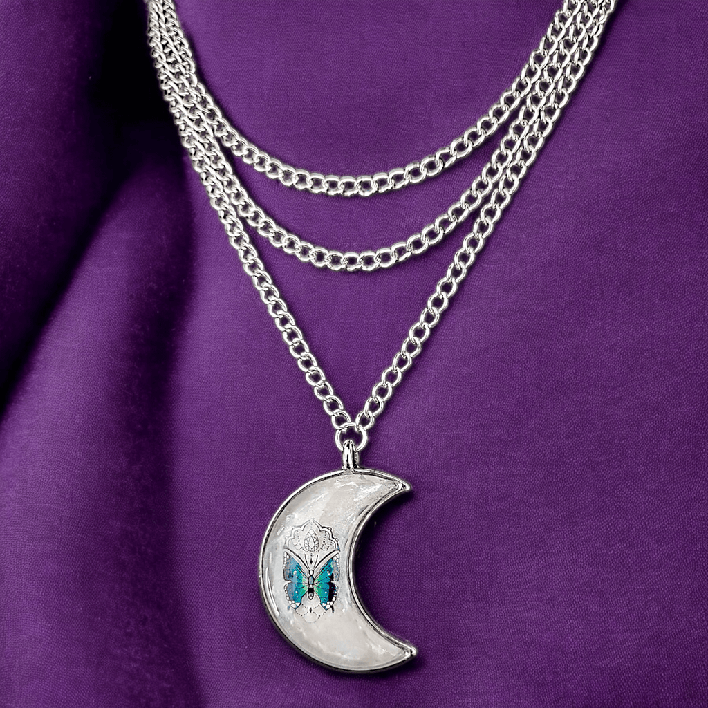 Lyana - Colliers - Acier et résine (Plusieurs créations uniques) - L'Atelier de Tabatha