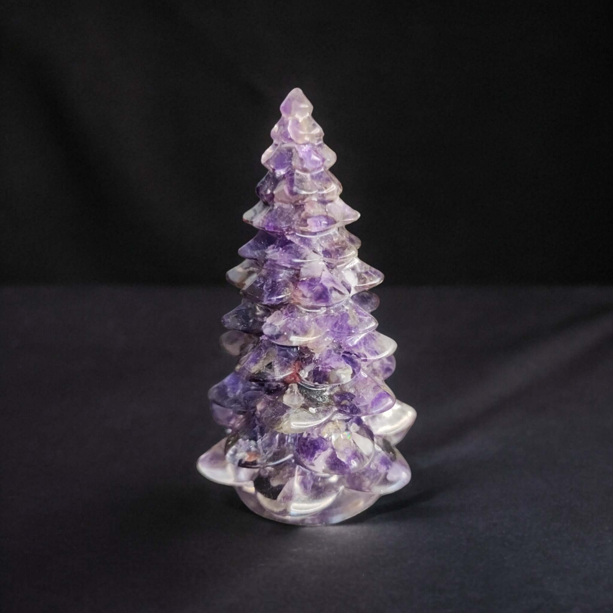 Sapin - Résine et pierres - L'Atelier de Tabatha