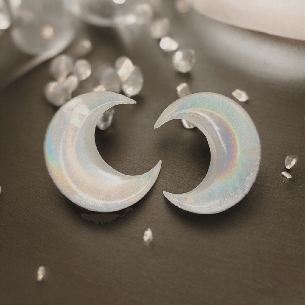 Séléna - Clous d'oreilles - Résine (Plusieurs créations multiples) - L'Atelier de Tabatha