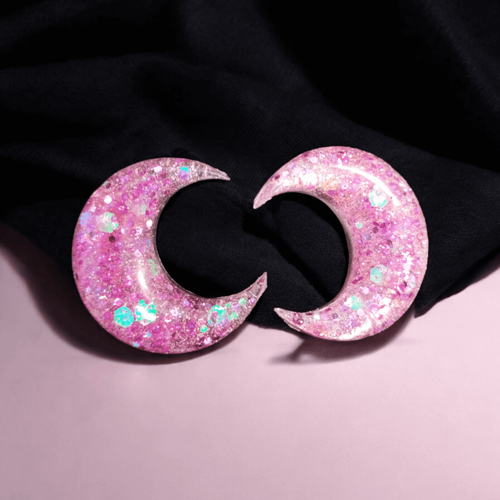 Séléna - Clous d'oreilles - Résine (Plusieurs créations multiples) - L'Atelier de Tabatha