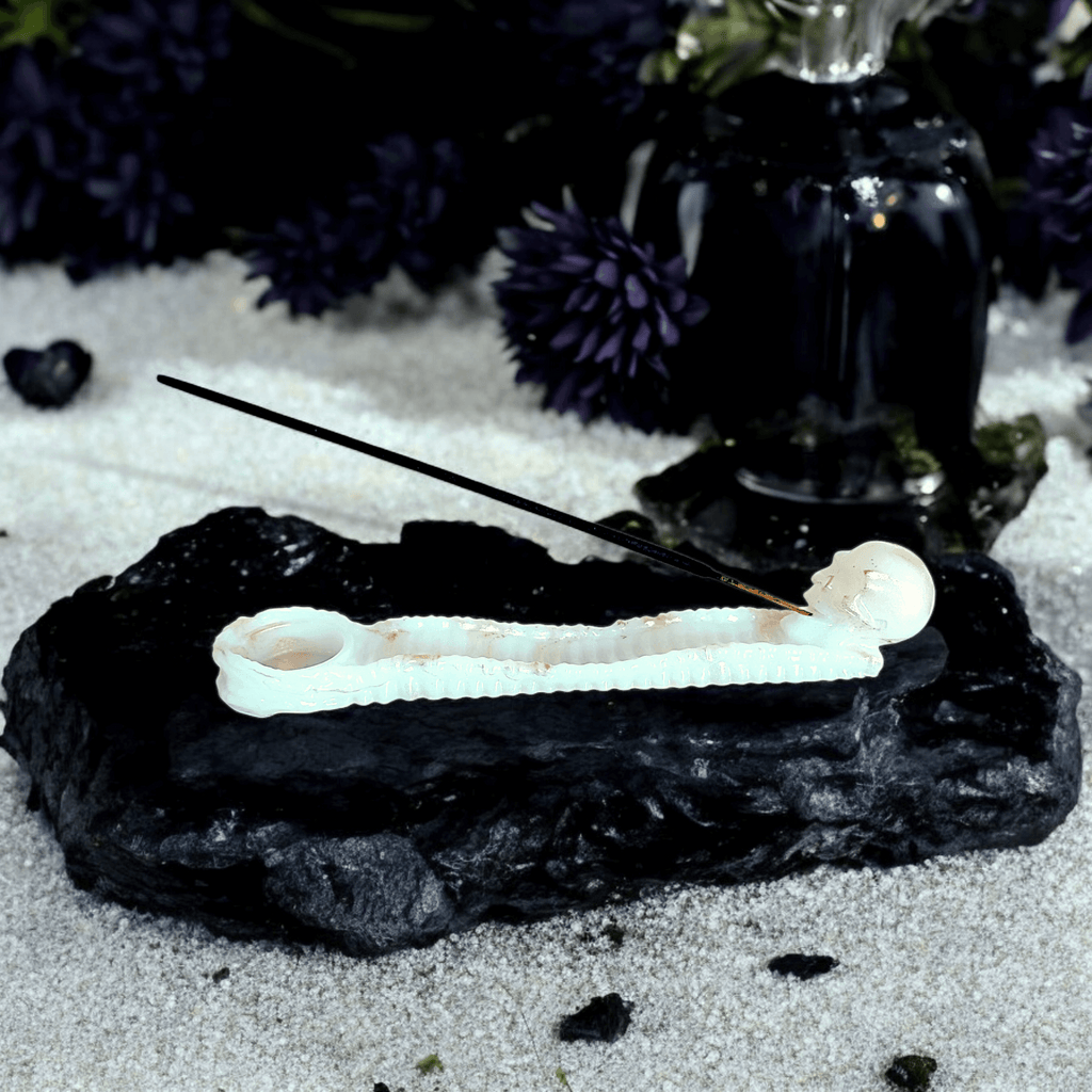 Odokuro - Porte encens en résine (fait main) - Plusieurs coloris - L'Atelier de Tabatha