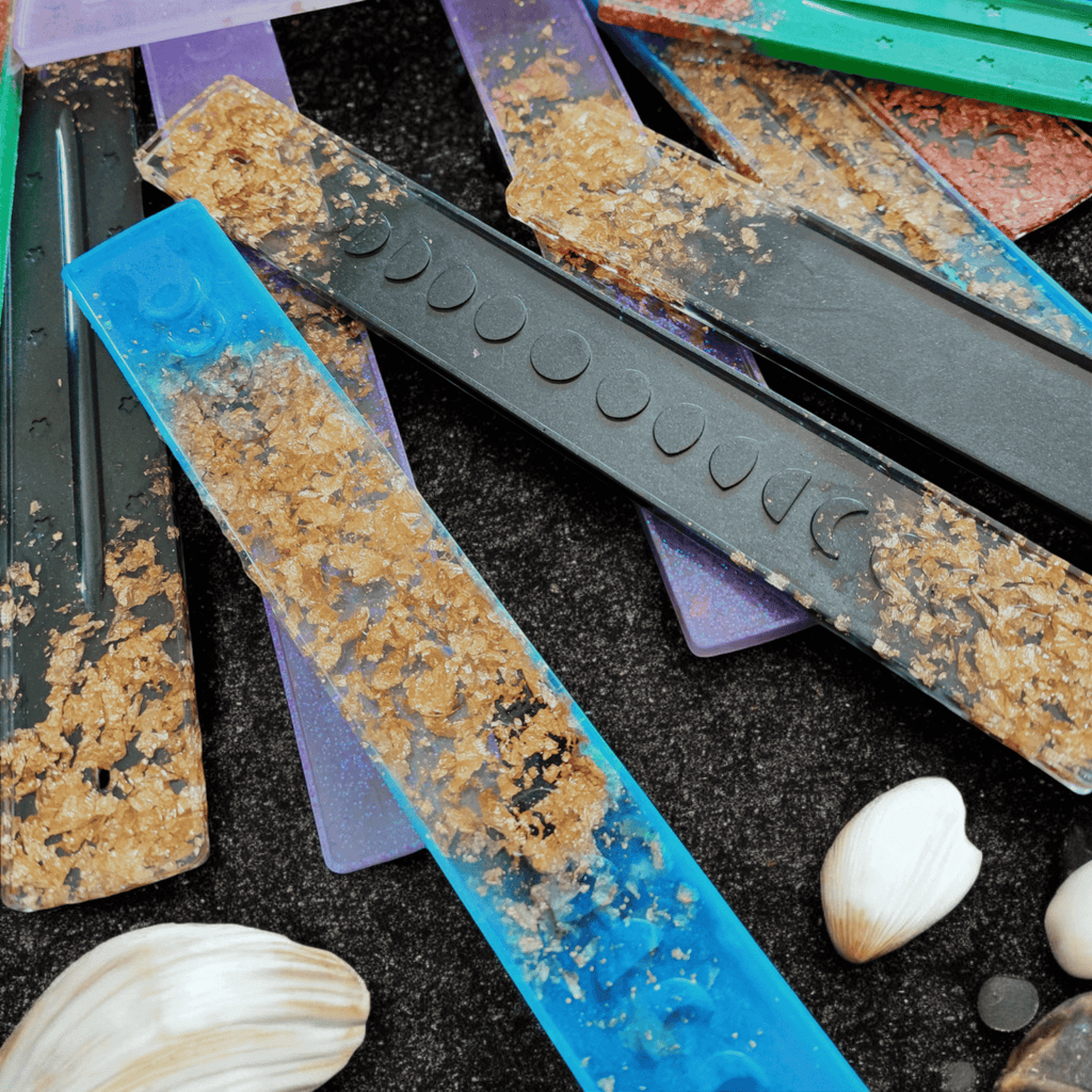 Ladan - Porte encens en résine (Plusieurs créations uniques) - L'Atelier de Tabatha