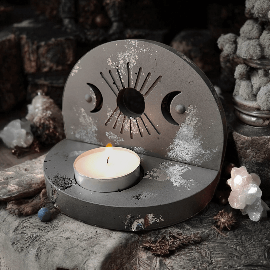 Solis Lunae - Porte bougie (fait main) - L'Atelier de Tabatha