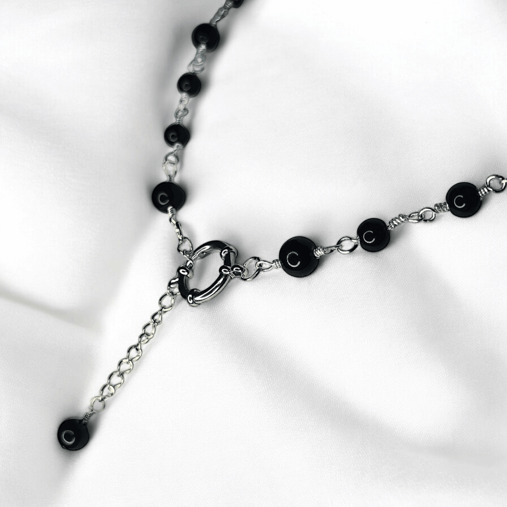 Erebe - Collier - Obsidienne - Création unique - L'Atelier de Tabatha