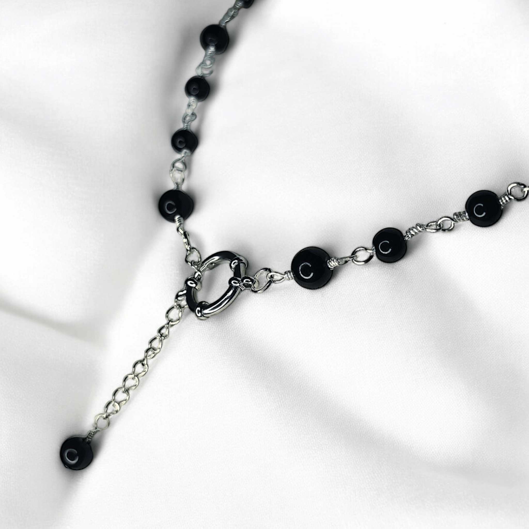 Erebe - Collier - Obsidienne - Création unique - L'Atelier de Tabatha