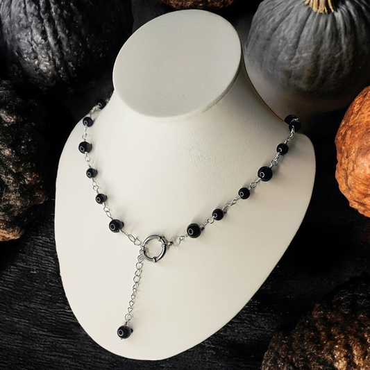 Erebe - Collier - Obsidienne - Création unique  Collier