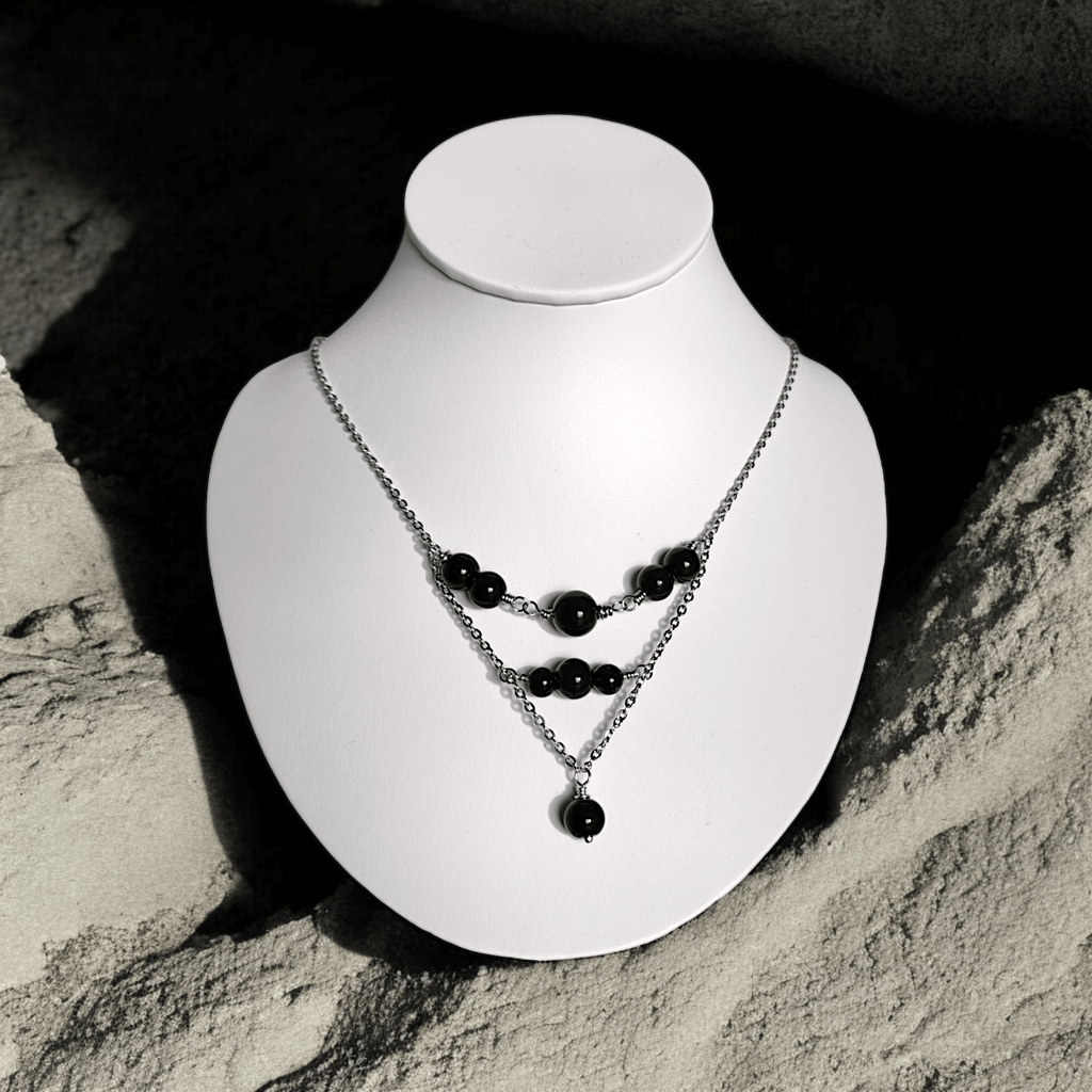 Néré - Collier en aigue-marine - L'Atelier de Tabatha