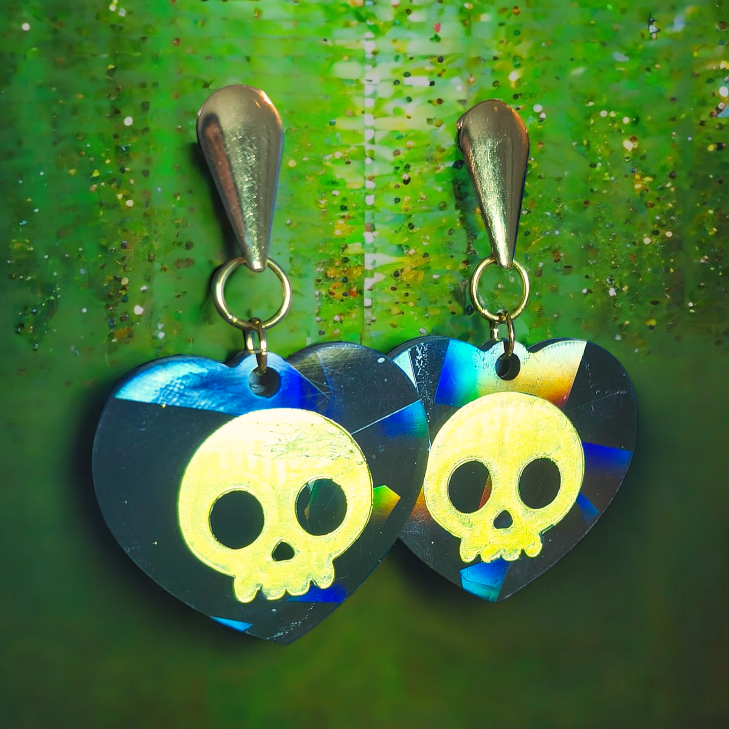 Mort-Coeur - Boucles d'oreilles coeur de pirate