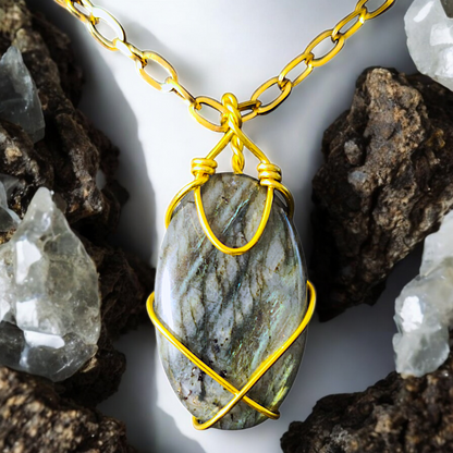 Elthoria - Collier en labradorite