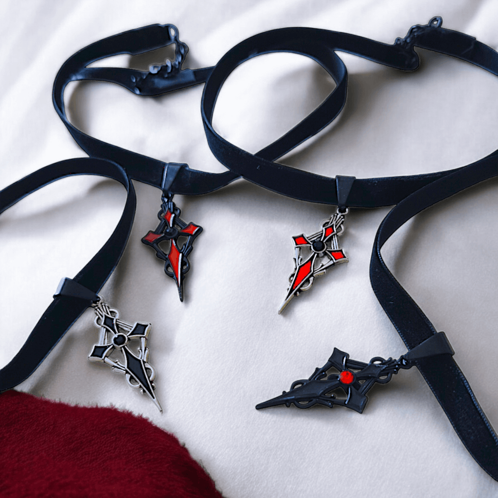 Infernum - Colliers ras du cou gothiques - L'Atelier de Tabatha