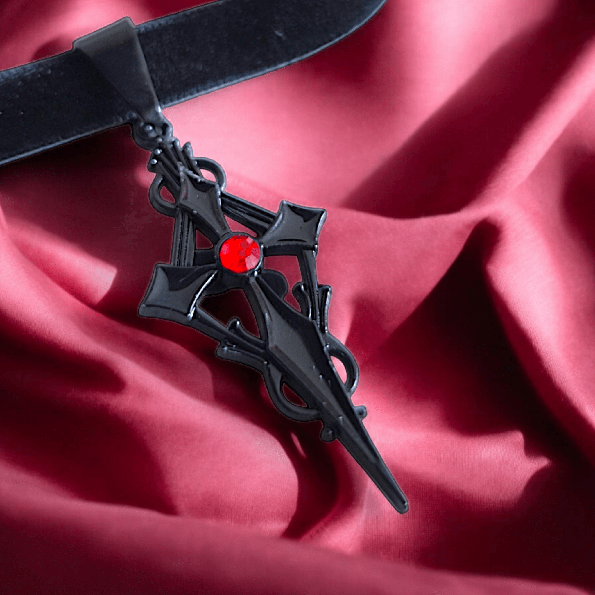 Infernum - Colliers ras du cou gothiques - L'Atelier de Tabatha