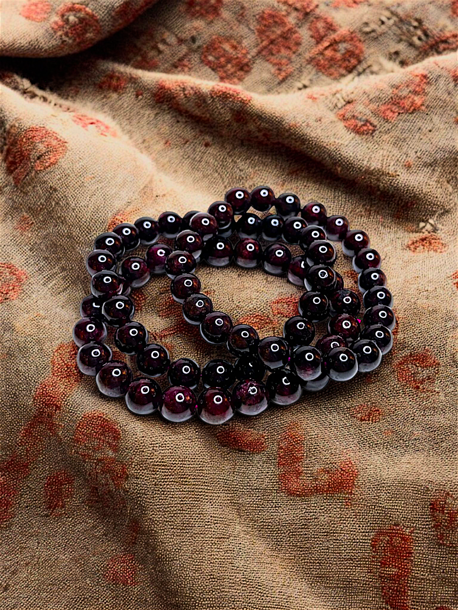 SATIYA – Bracelet en Grenat