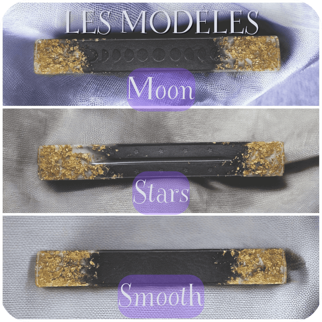 Ladan - Porte encens en résine (Plusieurs créations uniques) - L'Atelier de Tabatha