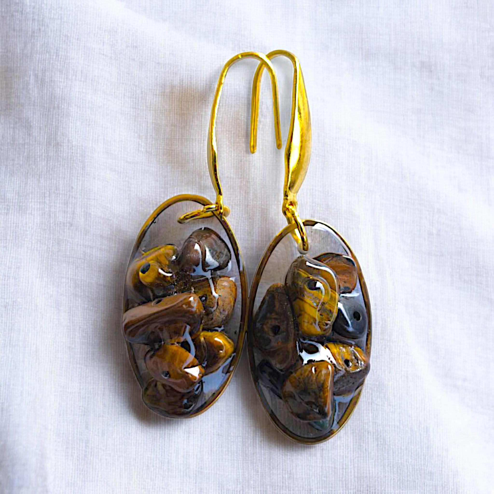 KIRA - Boucles d'oreilles en pierre