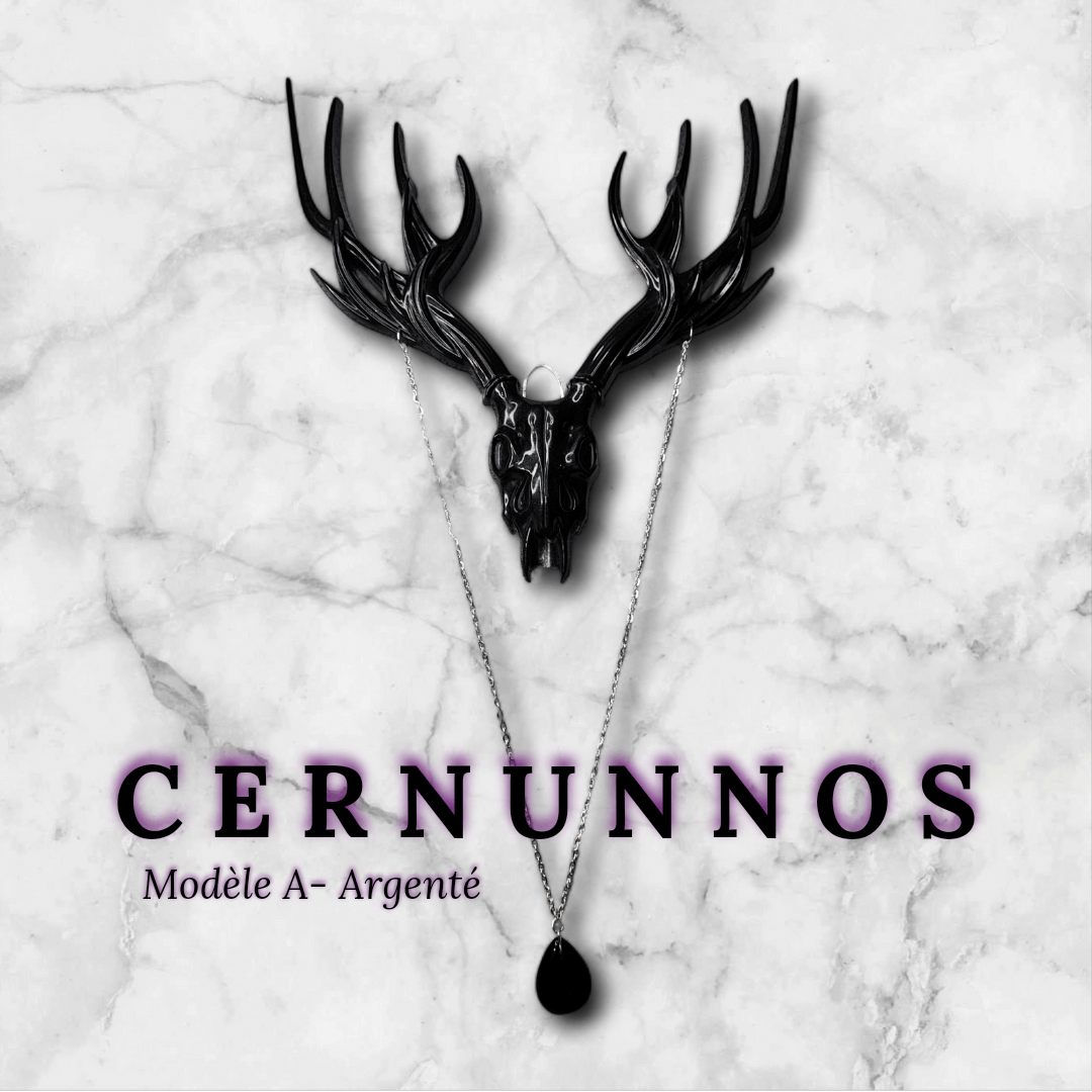 Cernunnos - Décoration murale résine (fait main) et pierre (Plusieurs créations uniques) - L'Atelier de Tabatha