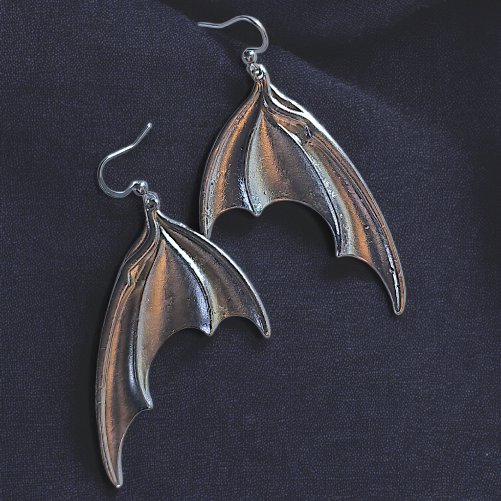 Vespera – boucles d’oreilles ailes de chauve-souris