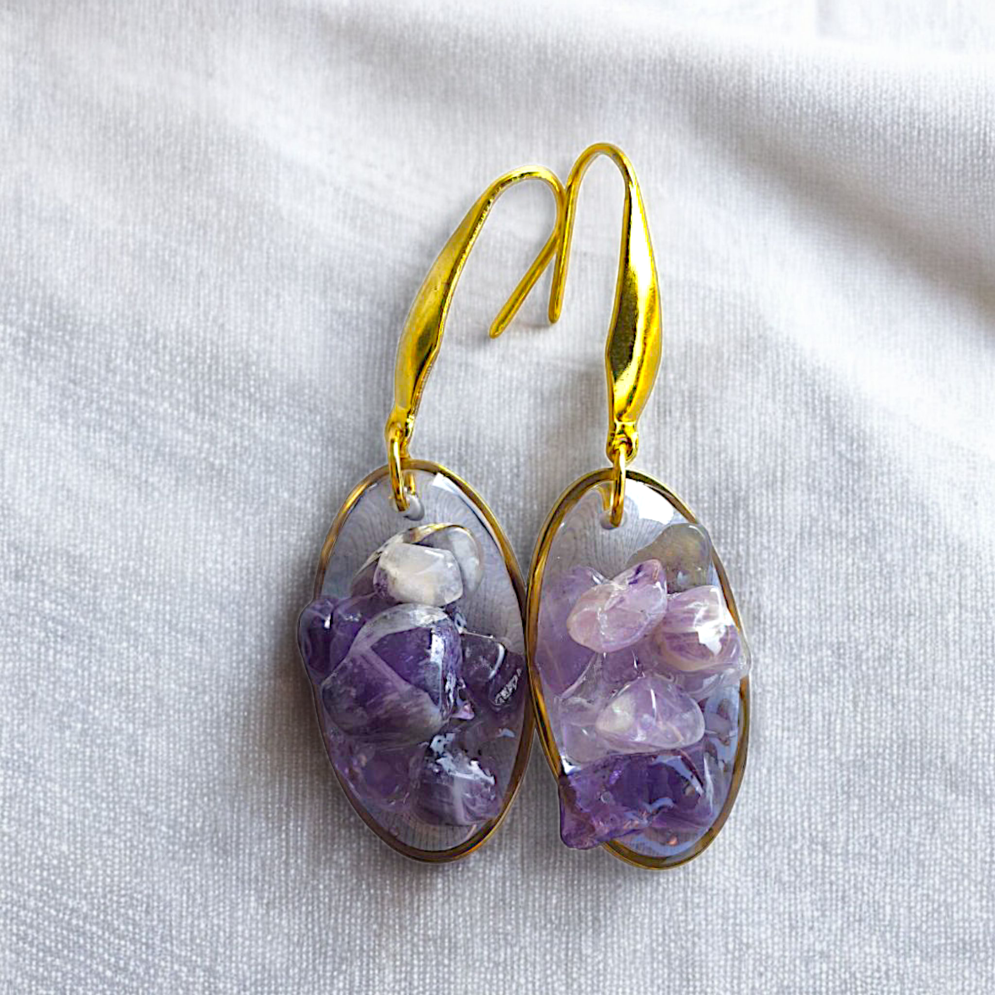 KIRA - Boucles d'oreilles en pierre