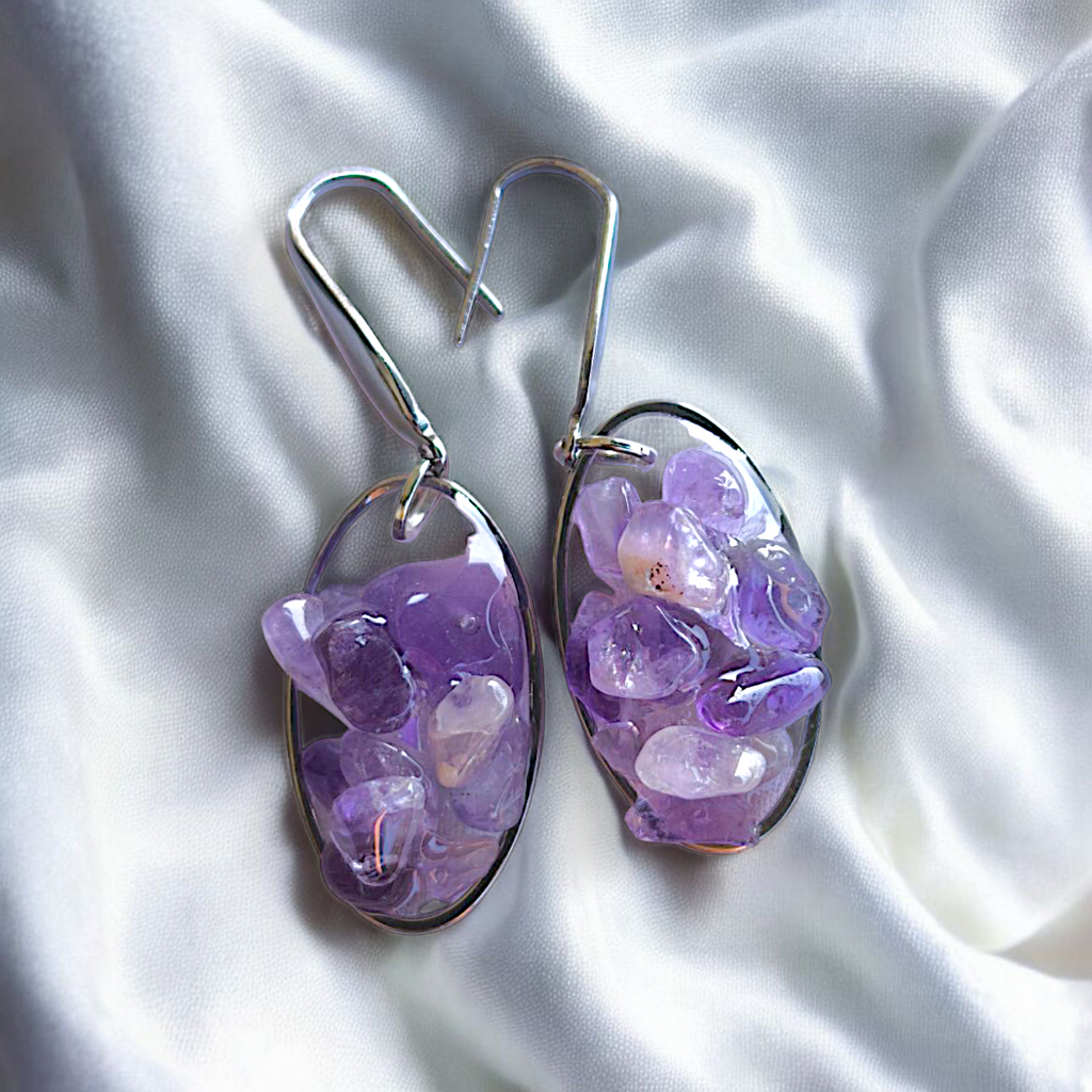 KIRA - Boucles d'oreilles en pierre