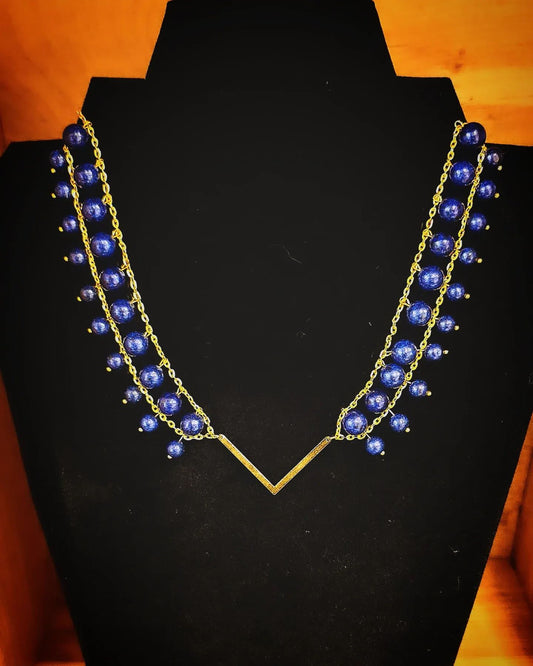 ISHTAR - Collier en Lapis lazuli