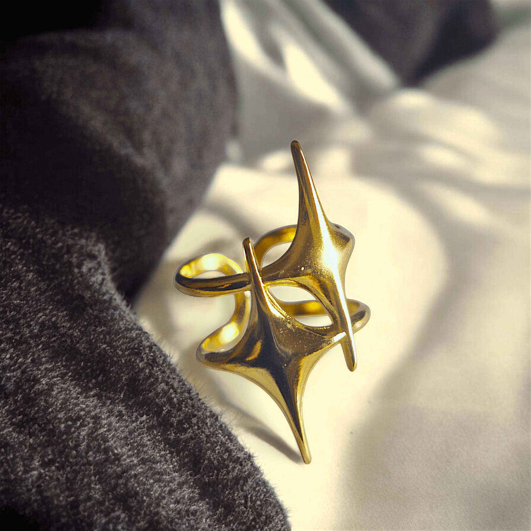 Vega - Bagues "Étoile Mystique" - Or - L'Atelier de Tabatha