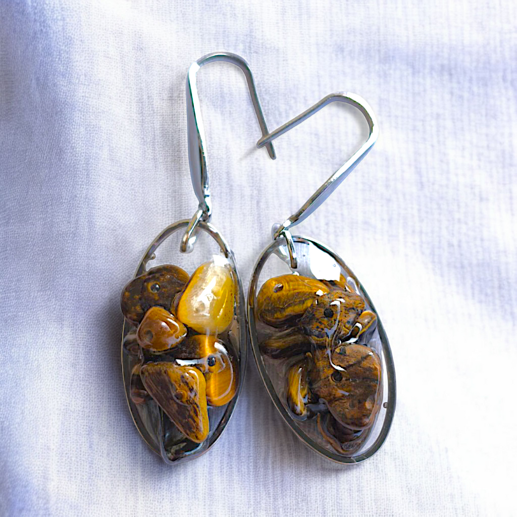 KIRA - Boucles d'oreilles en pierre